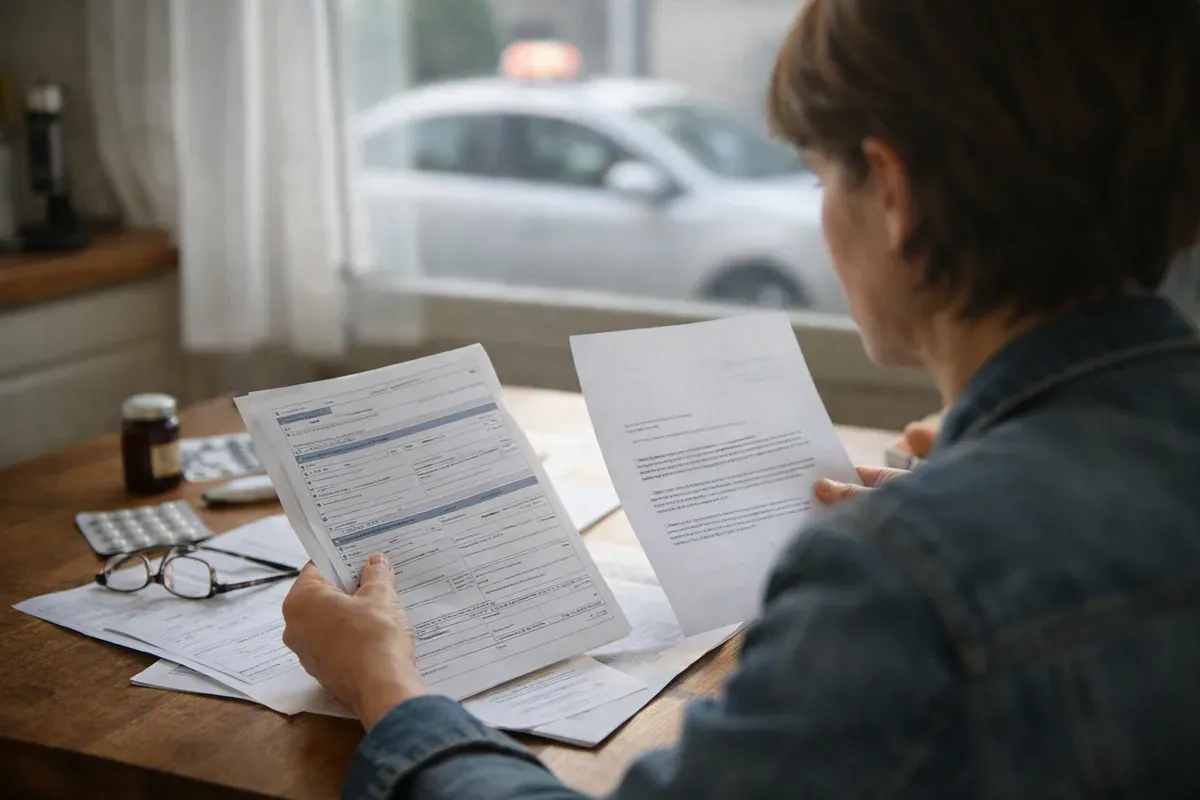Recours après un refus de la CPAM pour un transport en taxi ou VSL
