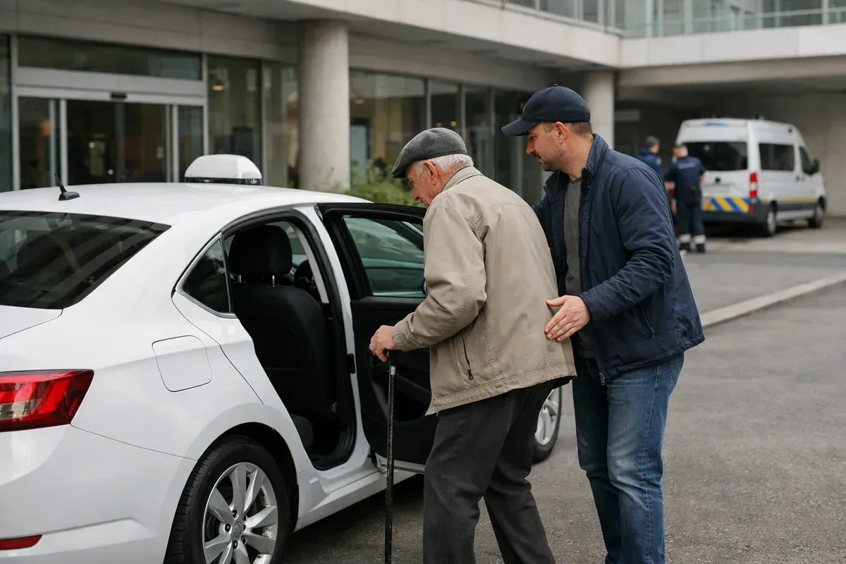 Trouver un taxi conventionné disponible